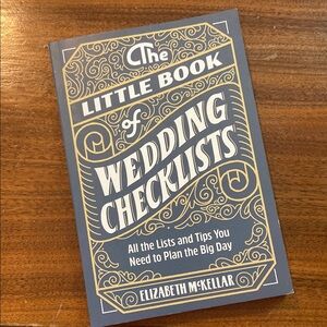 NWT The Little Book of Wedding Checklists
